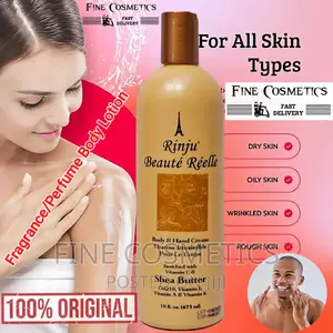 RINJU Fragrance Lotion Hand and Body Shea Butter Moisturisng