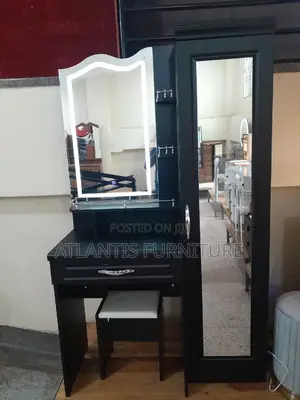 Executive Dressing Mirror (Black)