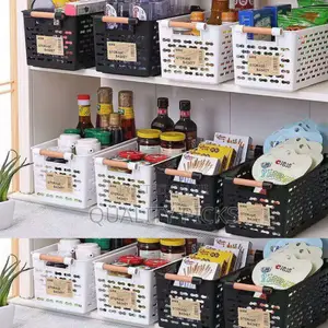 Kitchen Plastic Storage Basket