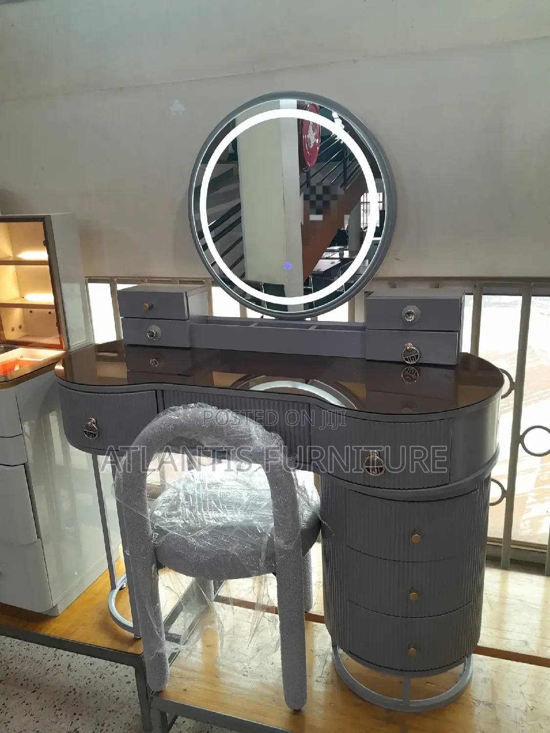 Dressing Mirror (Gray)
