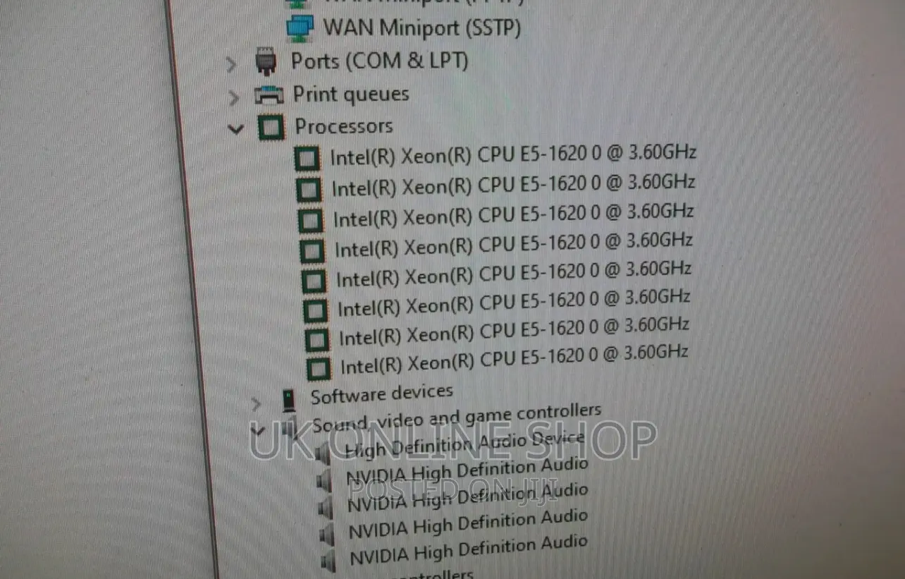 Desktop Computer Dell Precision 7820 4GB Intel Xeon HDD 500GB