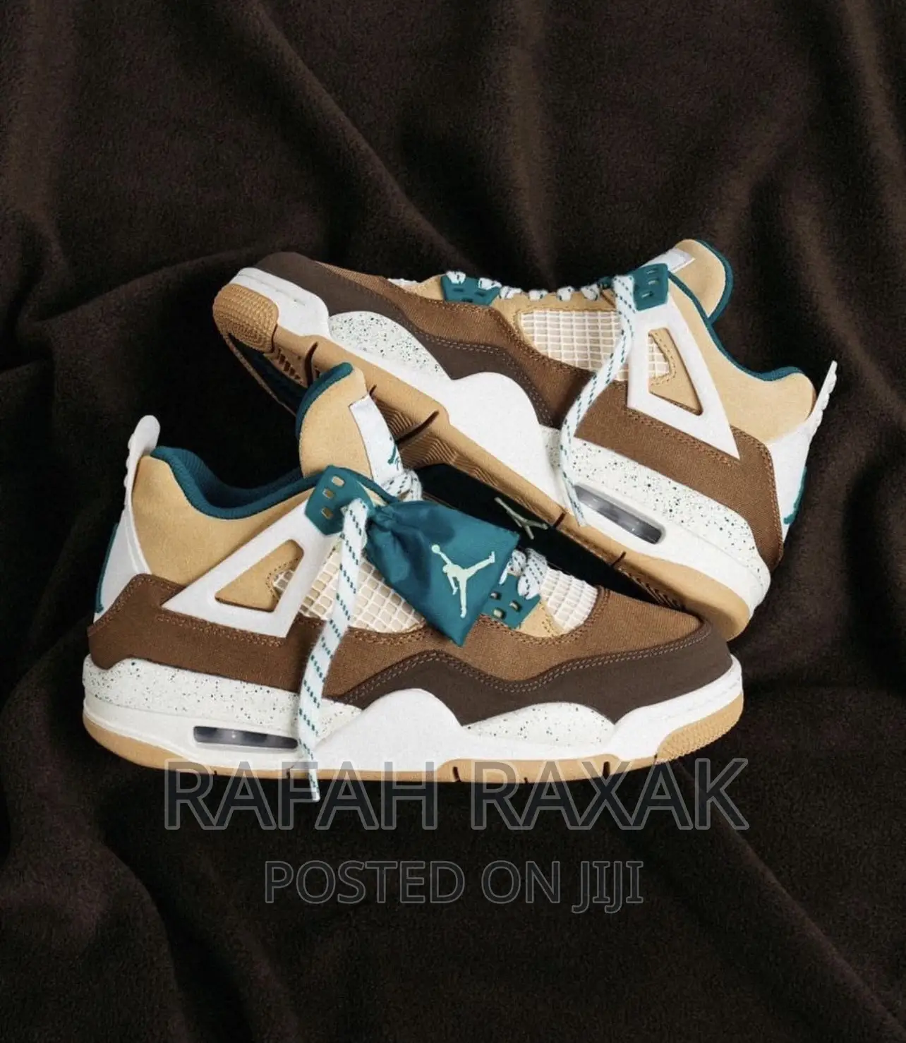 Original Colored Suede Air Jordan 4 Sneakers