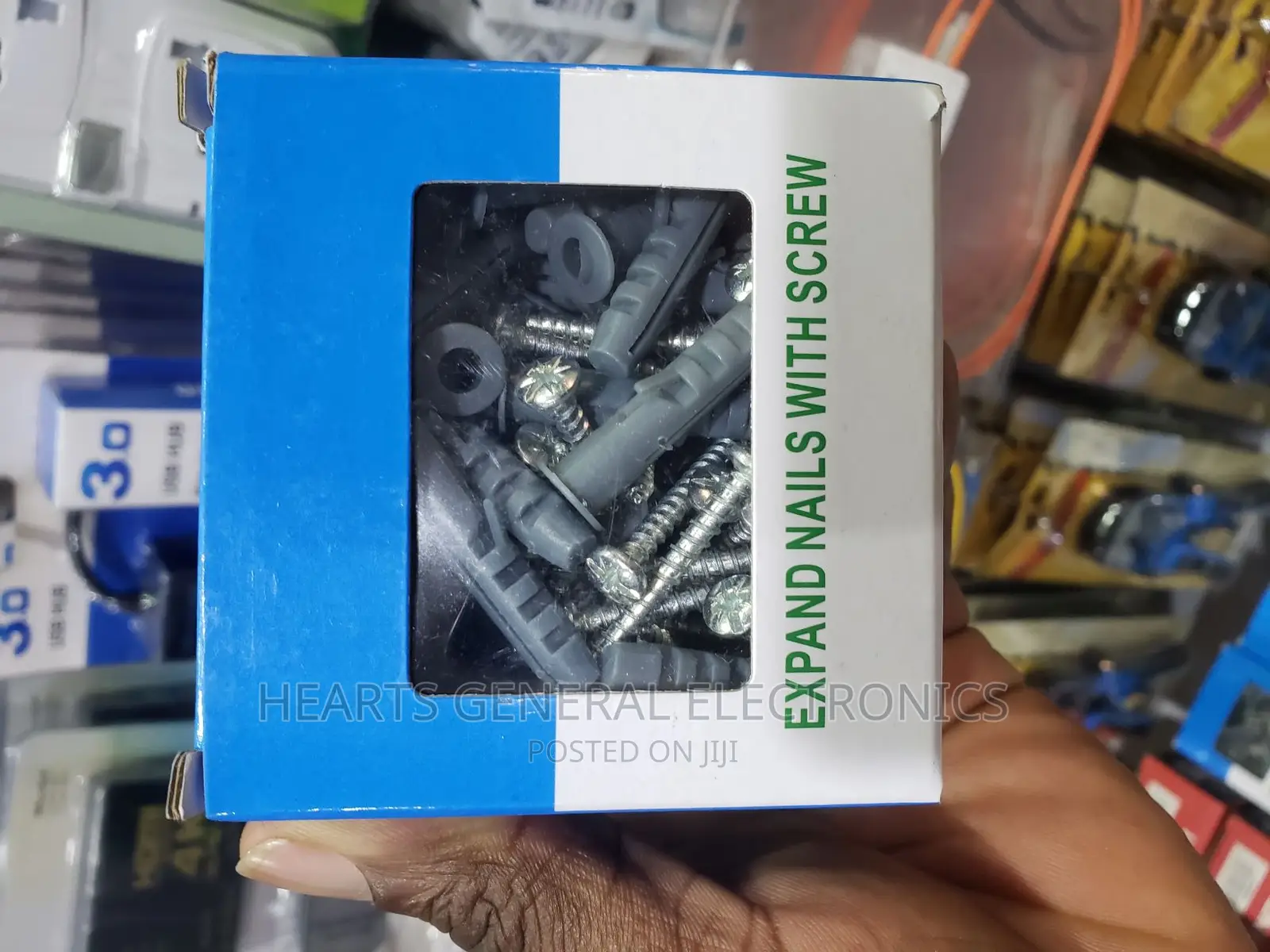 Wall Plugs and Screws ( 8 Mm )