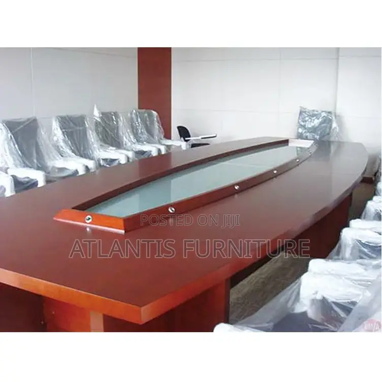 A Wide Conference Table With Ample Spaces for Members