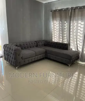 Gray L Sofa of 6 Seaters Call Us