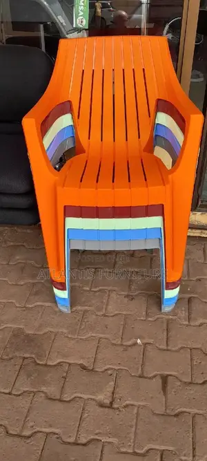 Plastic Chairs (Orange)