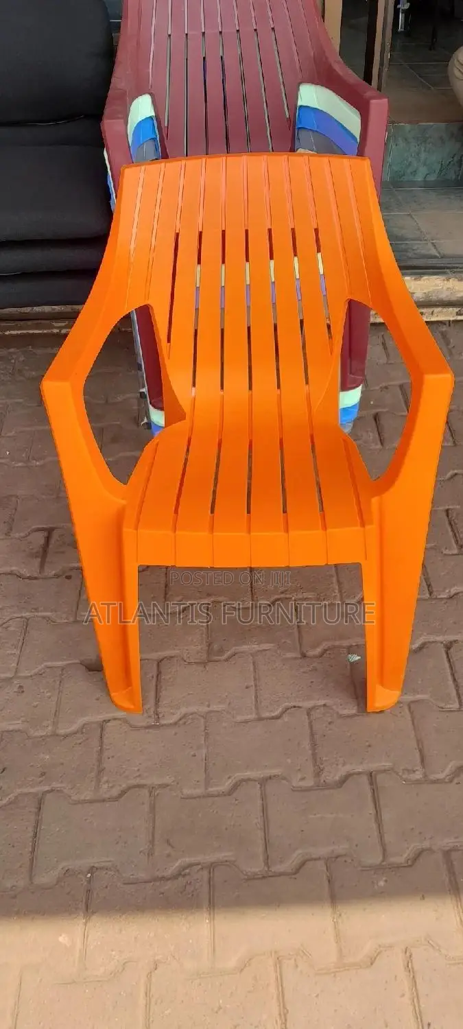 Plastic Chairs (Orange)