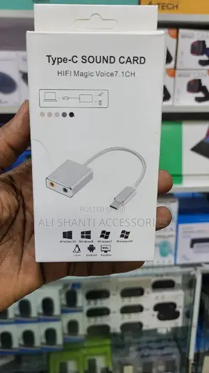 Type-C Sound Card/Apple Sound Adapter Type-C