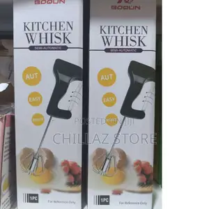 Semi Auto Kitchen Whisk Egg Beater.
