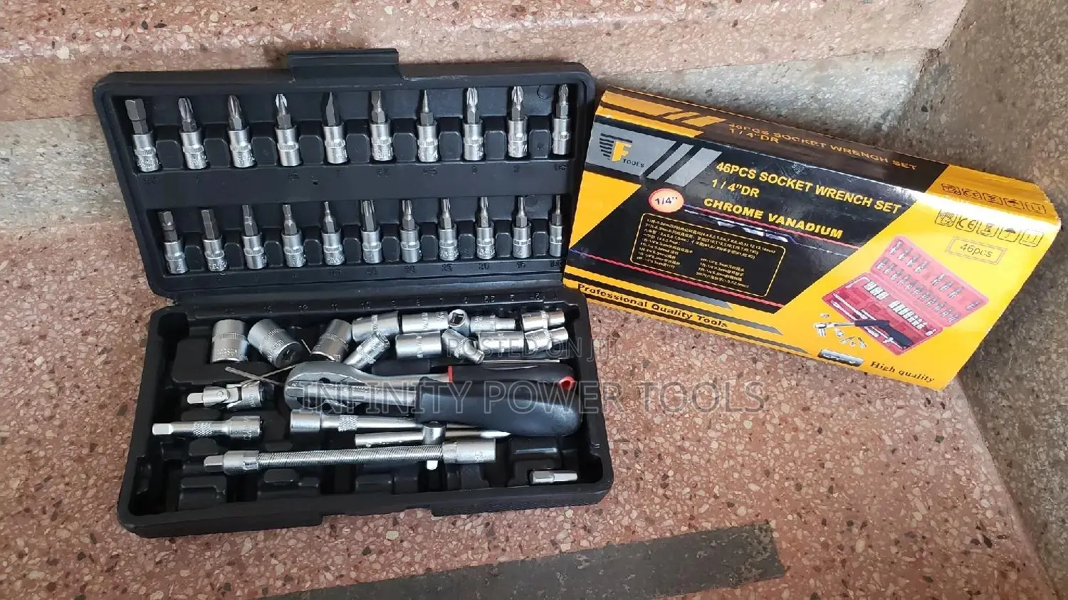 46pcs Socket Wrench Set