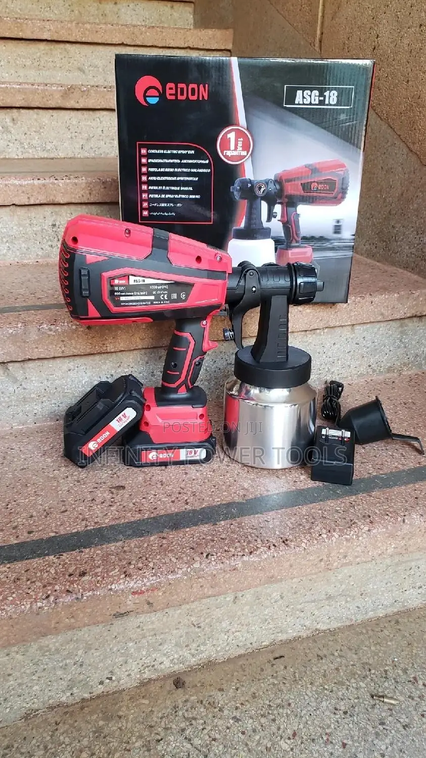 Cordless Spray Gun 18v