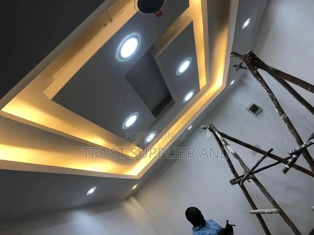 Gypsum Ceiling Saloon Design