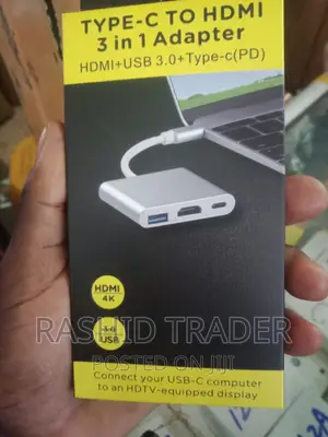 Type C to Hdmi 3 in 1 Adapter