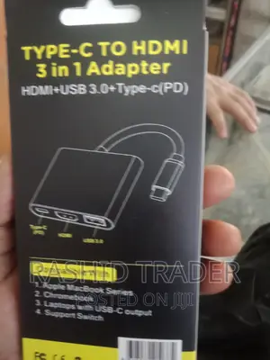 Type C to Hdmi 3 in 1 Adapter