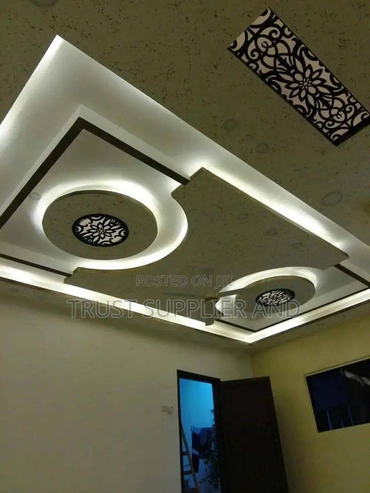 Gypsum Ceiling Done in Makindye