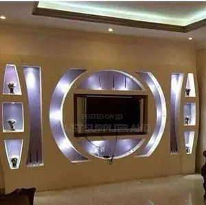 Gypsum Wall Unit Done in Kira