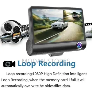 Car DVR Dash Cam 3 in 1