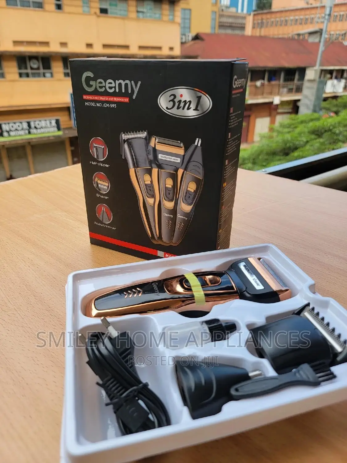 Geemy Rechargeable Shaver 3 in 1