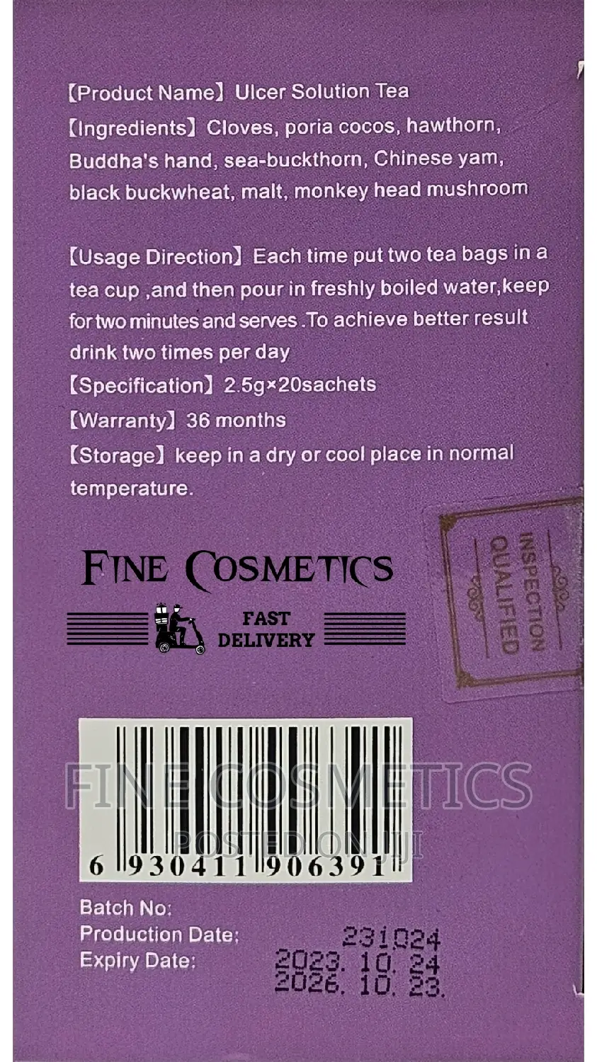 Ulcer Solution Tea | Stomach Discomfort Gastritis Regulator