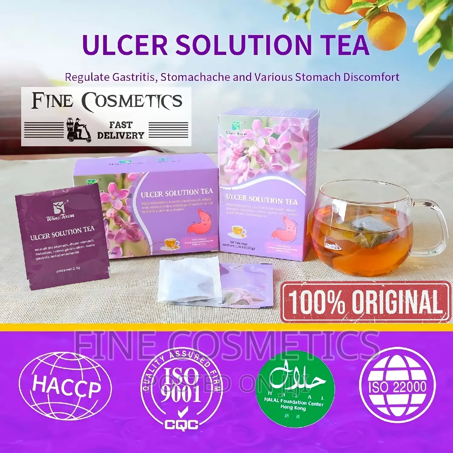 Ulcer Solution Tea | Stomach Discomfort Gastritis Regulator