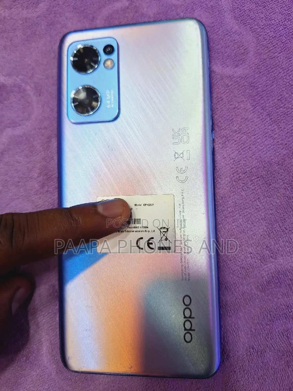 Oppo Reno7 5G 256 GB Blue