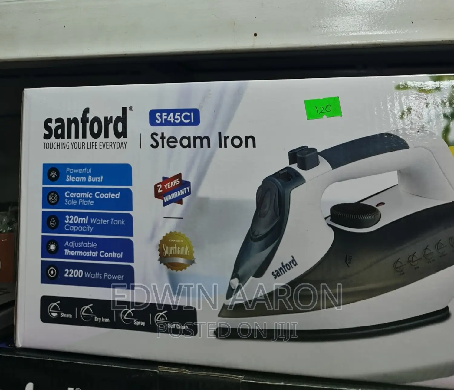 Sanform Electric Steam Iron
