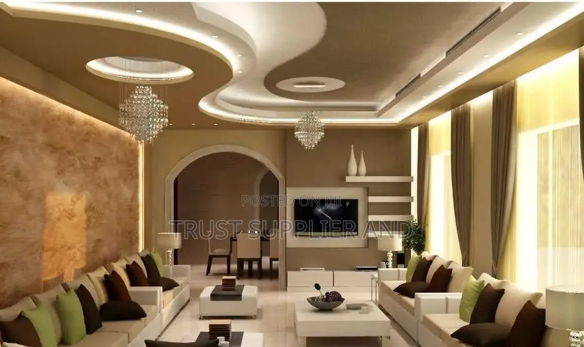 Gypsum Ceiling Done in Bukasa
