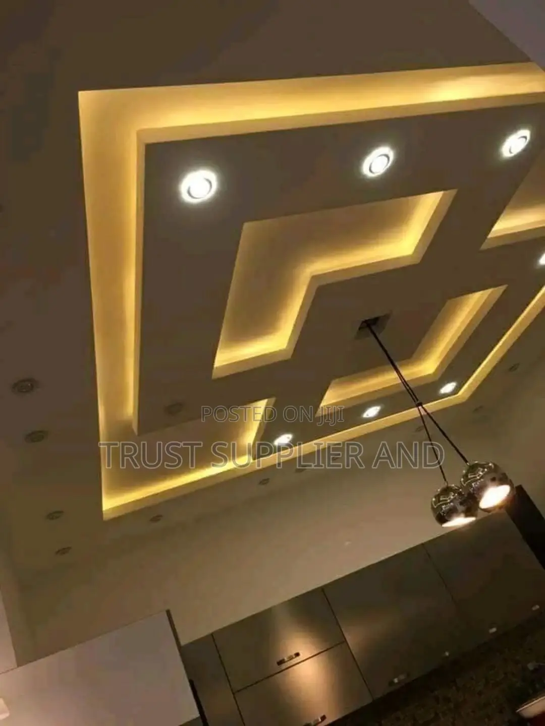 Gypsum Ceiling Done in Kitezi