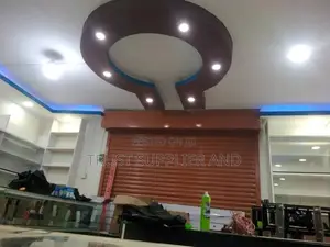 Gypsum Ceiling and Shelves