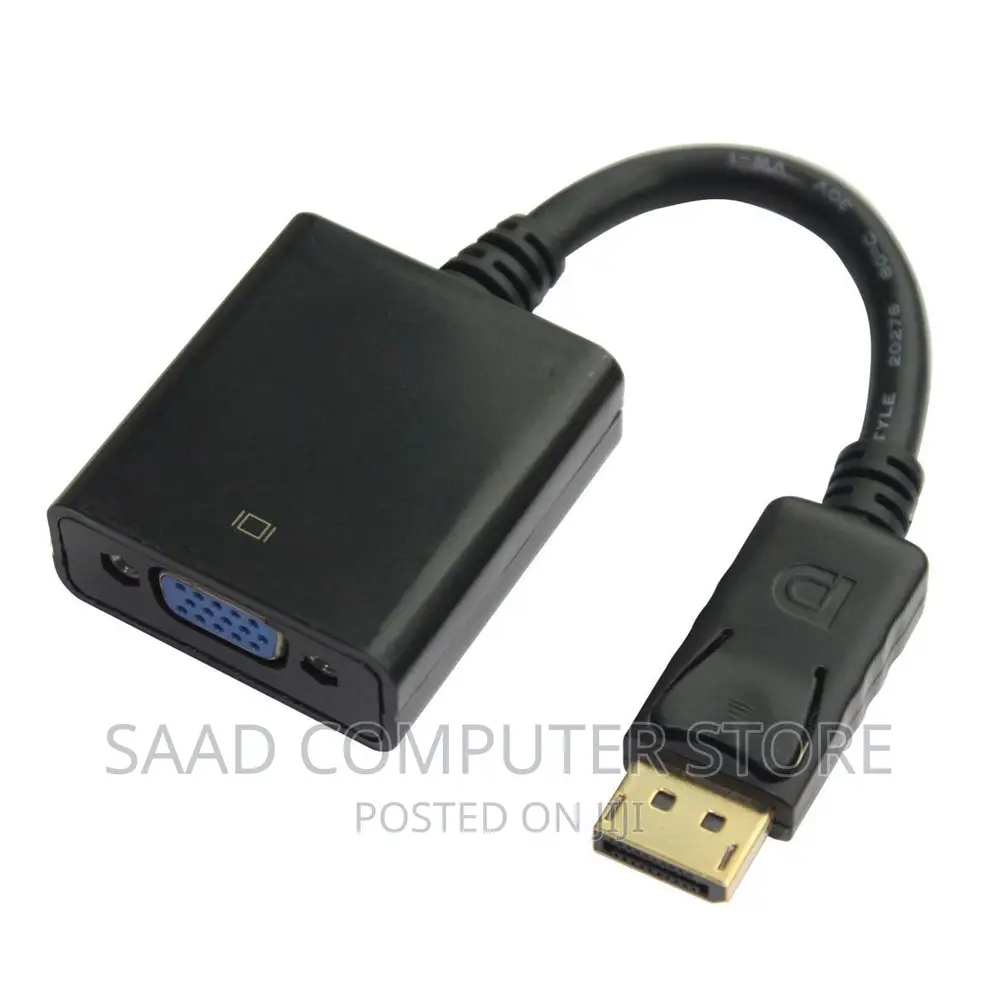 Display Port to VGA Adapter