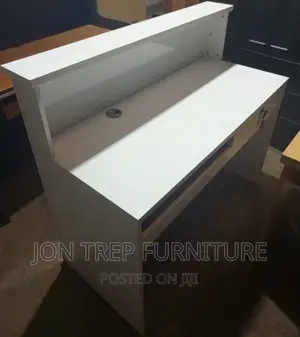Reception Table White Color