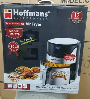 HOFFMANS 10litres Digital Airfryers \\ 2400w \\ HM-779
