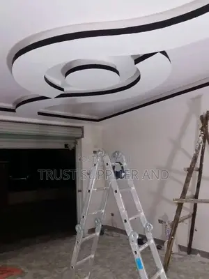 Gypsum Wallunit and Ceiling Designs Still in Progress