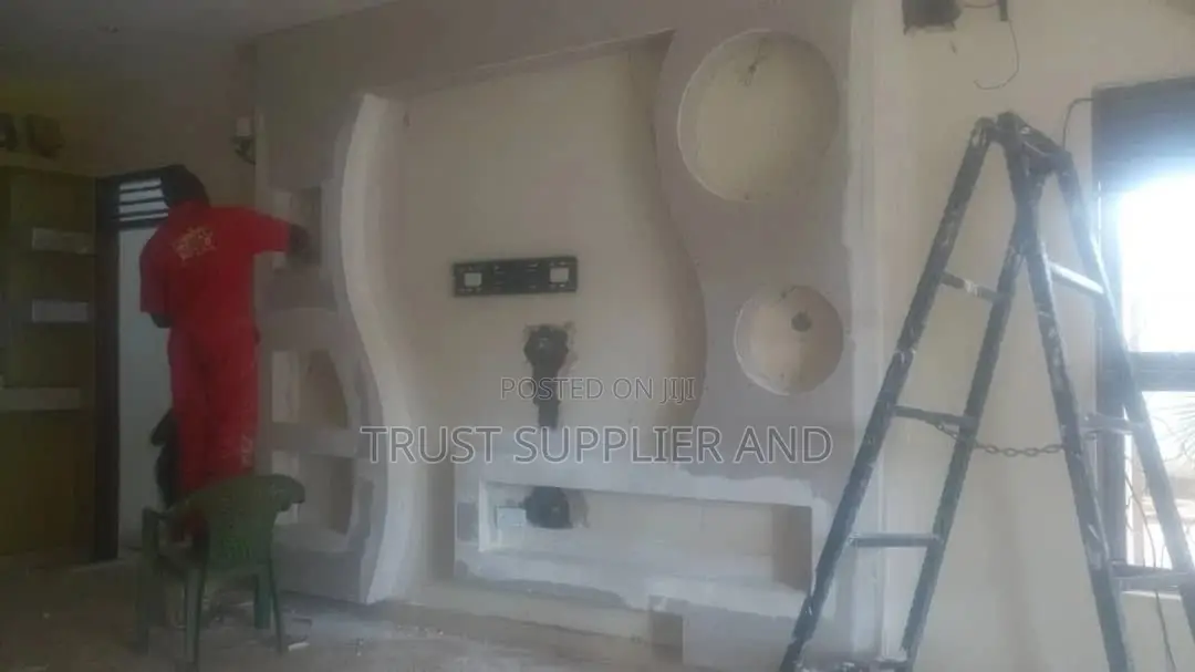 Gypsum Wallunit and Ceiling Designs Still in Progress