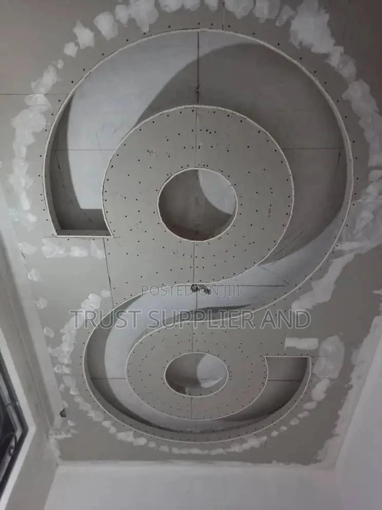 Gypsum Wallunit and Ceiling Designs Still in Progress