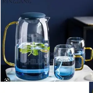 Glass Water Jugs.