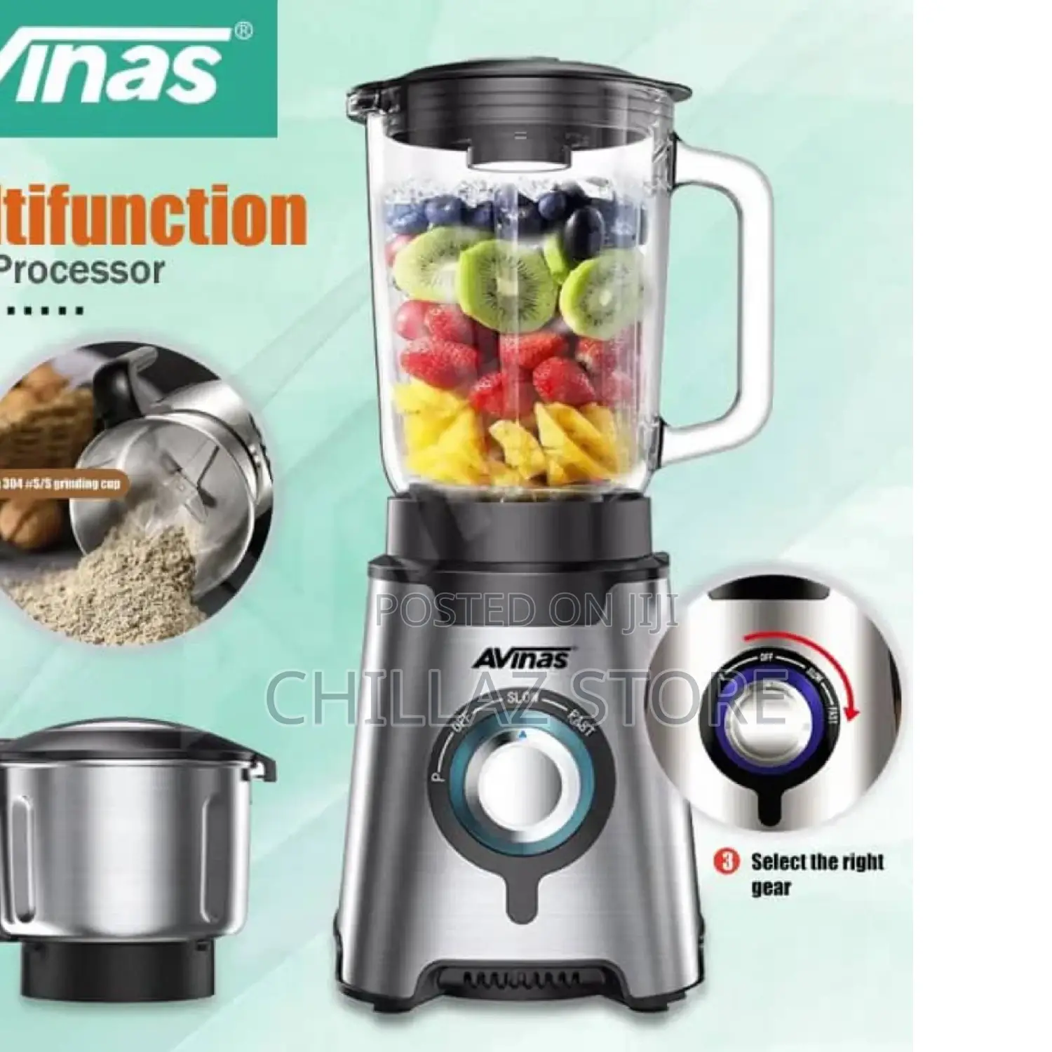 Avinas Multifunction Food Processor and Blender.