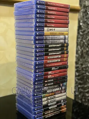 Brand New Ps4 Games Collection