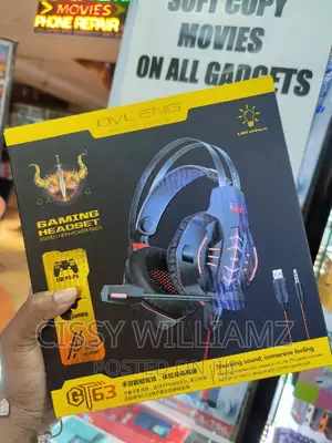 High Quality Sound Gaming Headphones/Ovleng Gaming Headset