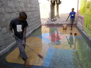 Colorful Terrazo Floor