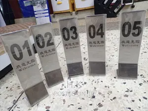 Table Numbers