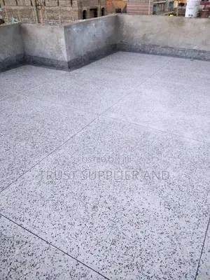 Grey Terrazo on a Terrace