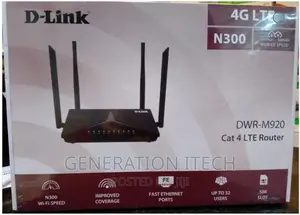 Dlink N300 4G LTE Router With Simcard Slot (DWR-M920
