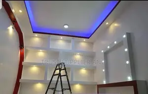 Gypsum Ceiling and Shelves 12