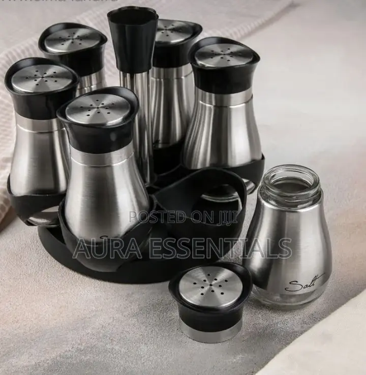 Set Spice Bottles 6pcs