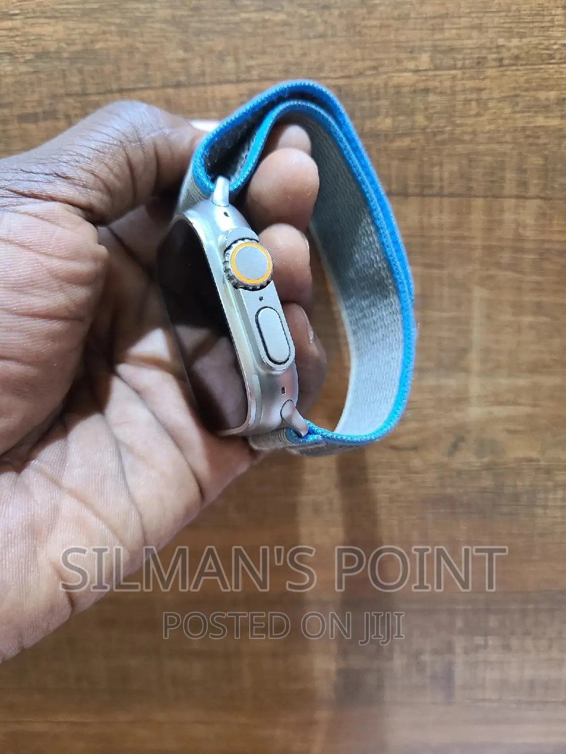 UK Used Apple Watch Ultra 1 49mm Blue Trail Loop