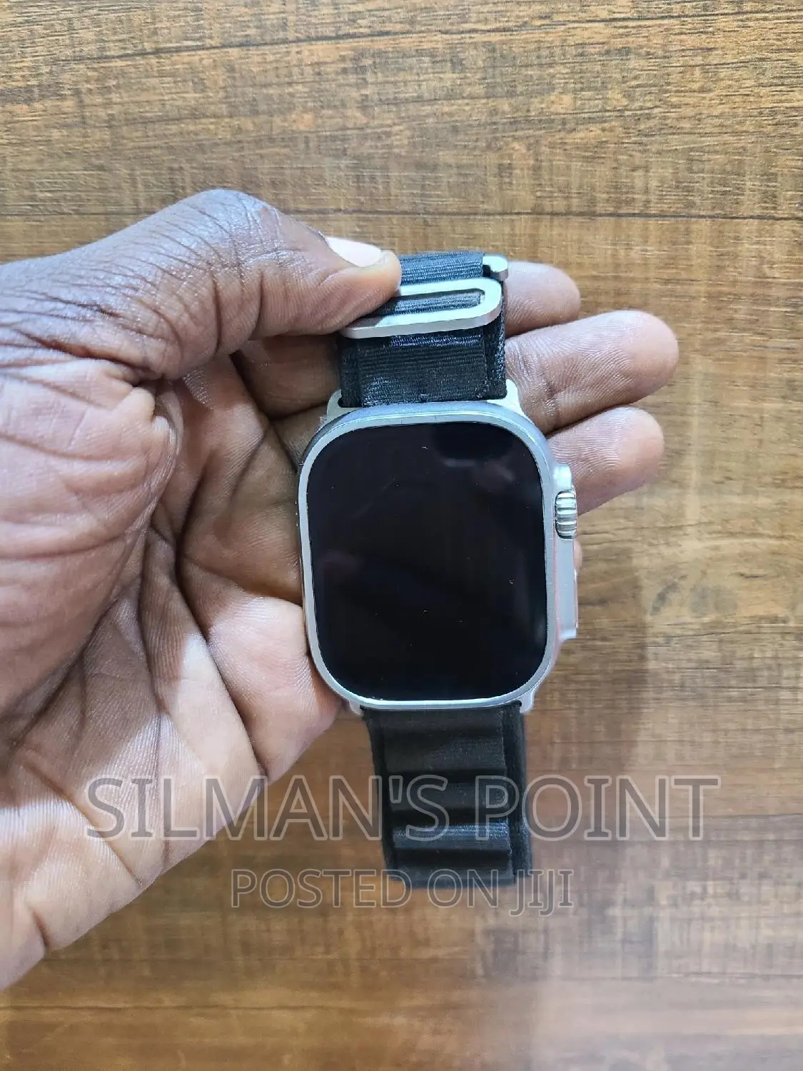 UK Used Apple Watch Ultra 1 49mm Black Alpine Loop