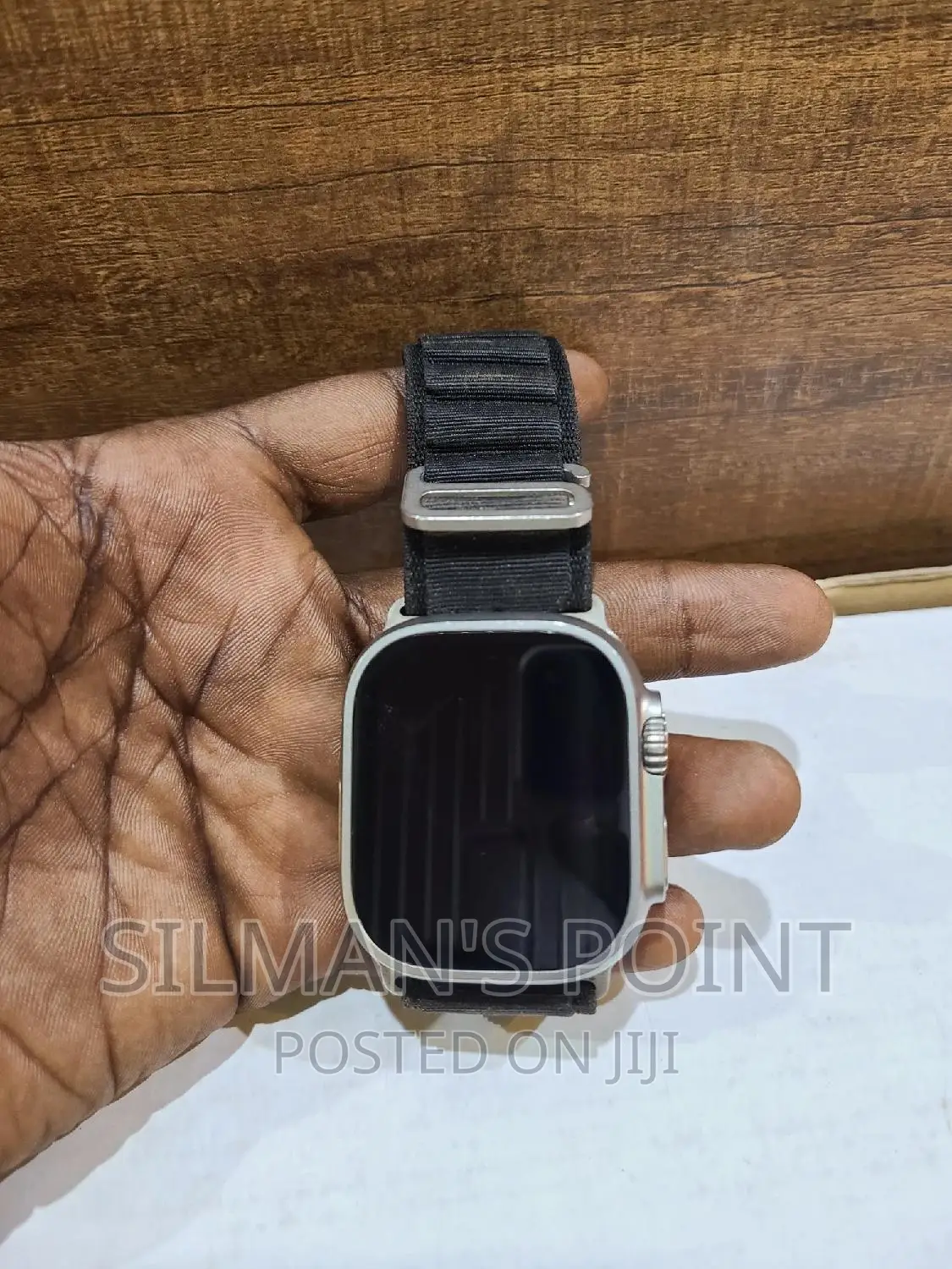 UK Used Apple Watch Ultra 1 49mm Black Alpine Loop