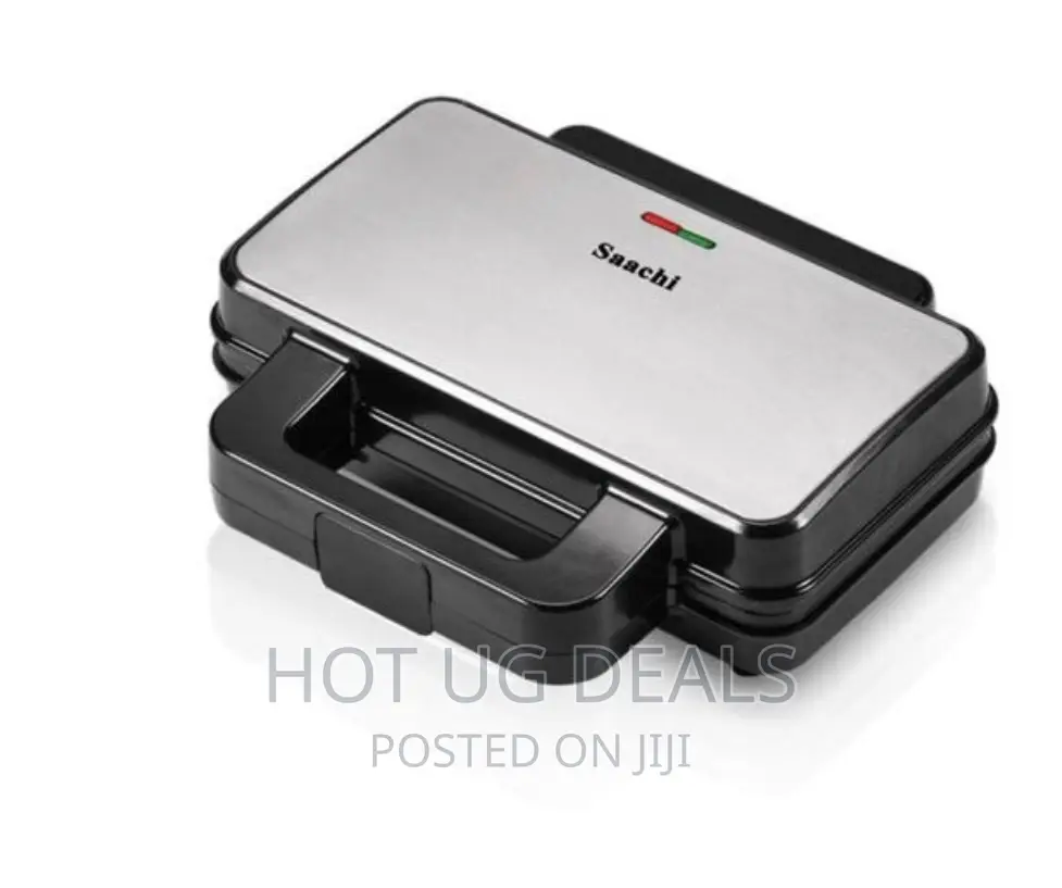 Saachi Sandwich Maker / Grill NL-SM-4663-BK - Black Silver