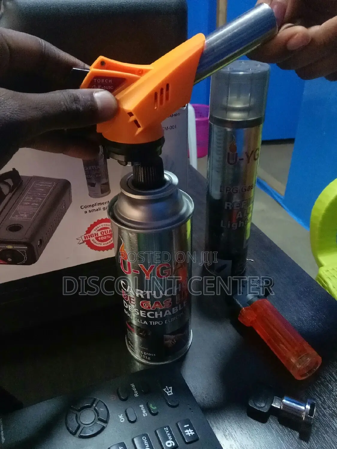 Gas Lighter ( Blue Flame)
